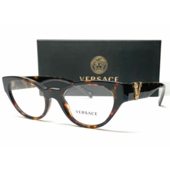 New Versace Women's Havana Eyeglasses!
